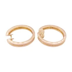 Miller Boucles D'oreilles BULGARI "Bulgari-Bulgari" En Or Rose Et Diamants -Castafiore Boutique boucles doreilles bulgari bulgari bulgari en or rose et diamants 471227