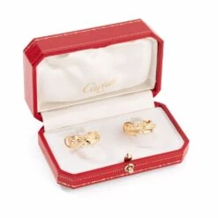 Boucles D'oreilles CARTIER, "collection Trinity Stars" En Or Jaune 9 Boucles D'oreilles CARTIER, "collection Trinity Stars" En Or Jaune -Castafiore Boutique boucles doreilles cartier collection trinity stars en or jaune 534210