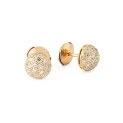 Boucles D'oreilles Puces CARTIER "Mimi" En Or Jaune Et Diamants 7 Boucles D'oreilles Puces CARTIER "Mimi" En Or Jaune Et Diamants -Castafiore Boutique boucles doreilles cartier mimi en or jaune et diamants 4030784