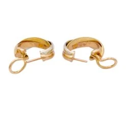 Miller Boucles D'oreilles CARTIER "Trinity", Trois Ors 8 Miller Boucles D'oreilles CARTIER "Trinity", Trois Ors -Castafiore Boutique boucles doreilles cartier trinity trois ors 790260