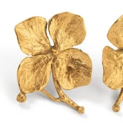 Boucles D'oreilles Clip CLAUDE LALANNE "Hydrangeas" En Bronze Doré -Castafiore Boutique boucles doreilles clip claude lalanne hydrangeas en bronze dore 956929