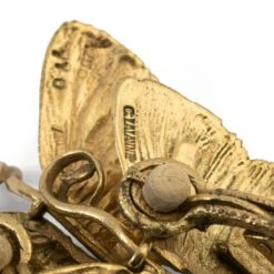 Boucles D'oreilles Clip CLAUDE LALANNE "Papillons" En Bronze Doré 14 Boucles D'oreilles Clip CLAUDE LALANNE "Papillons" En Bronze Doré -Castafiore Boutique boucles doreilles clip claude lalanne papillons en bronze dore 371417
