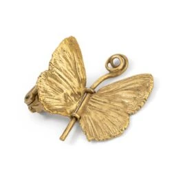 Boucles D'oreilles Clip CLAUDE LALANNE "Papillons" En Bronze Doré 12 Boucles D'oreilles Clip CLAUDE LALANNE "Papillons" En Bronze Doré -Castafiore Boutique boucles doreilles clip claude lalanne papillons en bronze dore 672619