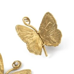 Boucles D'oreilles Clip CLAUDE LALANNE "Papillons" En Bronze Doré 11 Boucles D'oreilles Clip CLAUDE LALANNE "Papillons" En Bronze Doré -Castafiore Boutique boucles doreilles clip claude lalanne papillons en bronze dore 840171
