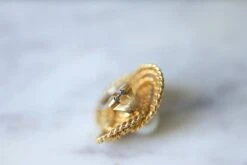 Boucles D'Oreilles Clip Gubelin Or Torsadé Et Perles -Castafiore Boutique boucles doreilles clip gubelin or torsade et perles 739309