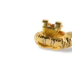 Boucles D'oreilles Clip HERMÈS "Nœud" En Or Jaune Et Or Blanc -Castafiore Boutique boucles doreilles clip hermes noeud en or jaune et or blanc 183521