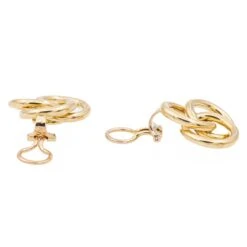 Boucles D'oreilles Clips CARTIER En Or Jaune -Castafiore Boutique boucles doreilles clips cartier en or jaune 481694