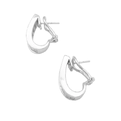 Miller Boucles D'oreilles Clips En Or Blanc Et Diamants -Castafiore Boutique boucles doreilles clips en or blanc et diamants 4147235