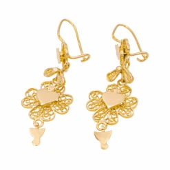 Boucles D'oreilles Clips En Or Rose 8 Boucles D'oreilles Clips En Or Rose -Castafiore Boutique boucles doreilles clips en or rose 468723