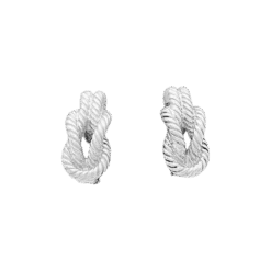 Miller Boucles D'oreilles Clips HERMÈS "Audierne" En Argent