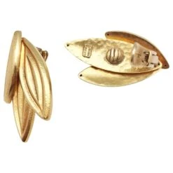 Miller Boucles D'oreilles Clips LALAOUNIS En Or Jaune -Castafiore Boutique boucles doreilles clips lalaounis en or jaune 321160