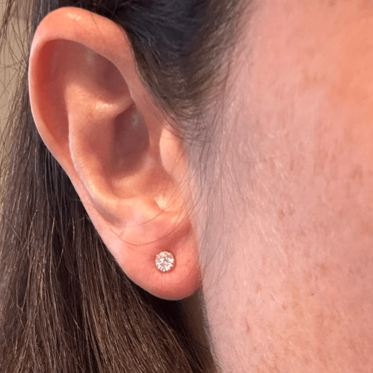 Boucles D'oreilles Clous En Diamant 2 Boucles D'oreilles Clous En Diamant – Image 2