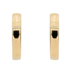 Boucles D'oreilles Créoles En Or Jaune Et Diamant -Castafiore Boutique boucles doreilles creoles en or jaune et diamant 853950