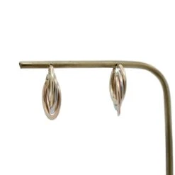 Boucles D'oreilles Créoles En Or Jaune, Or Blanc Et Or Rose 5 Boucles D'oreilles Créoles En Or Jaune, Or Blanc Et Or Rose -Castafiore Boutique boucles doreilles creoles en or jaune or blanc et or rose 395568