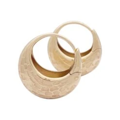 Miller Boucles D'oreilles Créoles POMELLATO "Duna" En Or Rose