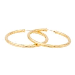 Boucles D'oreilles Créoles Torsadées En Or Jaune 10 Boucles D'oreilles Créoles Torsadées En Or Jaune -Castafiore Boutique boucles doreilles creoles torsadees en or jaune 391292