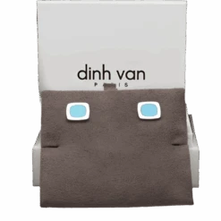 Boucles D’oreilles DINH VAN "Impression" En Or Gris Et Turquoises 9 Boucles D’oreilles DINH VAN "Impression" En Or Gris Et Turquoises -Castafiore Boutique boucles doreilles dinh van impression en or gris et turquoises 714295