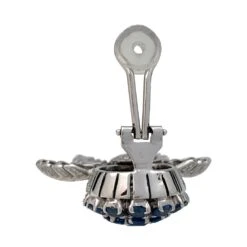 Miller Boucles D'oreilles Puces En Or Blanc, Saphirs Et Diamants 9 Miller Boucles D'oreilles Puces En Or Blanc, Saphirs Et Diamants -Castafiore Boutique boucles doreilles en or blanc saphirs et diamants 200528