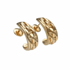 Boucles D’oreilles En Or Jaune