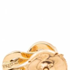 Boucles D'oreilles FRED "Chance Infinie" En Or Rose Et Diamants -Castafiore Boutique boucles doreilles fred chance infinie en or rose et diamants 998418