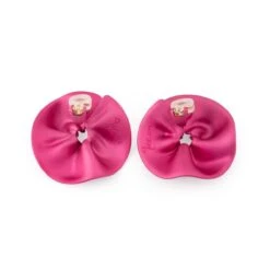 Boucles D'oreilles JAR, "Effet Froncé" En Aluminium 8 Boucles D'oreilles JAR, "Effet Froncé" En Aluminium -Castafiore Boutique boucles doreilles jar effet fronce en forme de rose en aluminium 1027035
