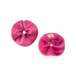 Boucles D'oreilles JAR, "Effet Froncé" En Aluminium 7 Boucles D'oreilles JAR, "Effet Froncé" En Aluminium -Castafiore Boutique boucles doreilles jar effet fronce en forme de rose en aluminium 9447700
