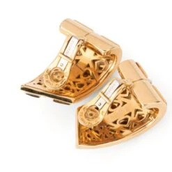 Boucles D'oreilles MARINA B En Or Blanc Et Or Jaune 7 Boucles D'oreilles MARINA B En Or Blanc Et Or Jaune -Castafiore Boutique boucles doreilles marina b en or blanc et or jaune 776563