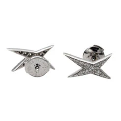 Boucles D'oreilles MAUBOUSSIN En Or Blanc Et Diamants 10 Boucles D'oreilles MAUBOUSSIN En Or Blanc Et Diamants -Castafiore Boutique boucles doreilles mauboussin en or blanc et diamants 850478