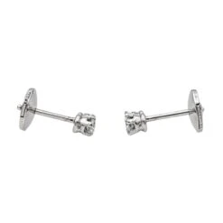 Boucles D'oreilles Or Blanc Diamant 13 Boucles D'oreilles Or Blanc Diamant -Castafiore Boutique boucles doreilles or blanc diamant 103153