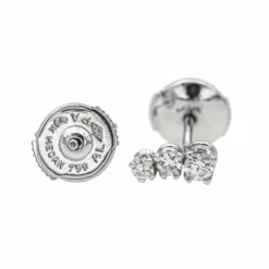 Boucles D'oreilles Or Blanc Diamant 14 Boucles D'oreilles Or Blanc Diamant -Castafiore Boutique boucles doreilles or blanc diamant 355454