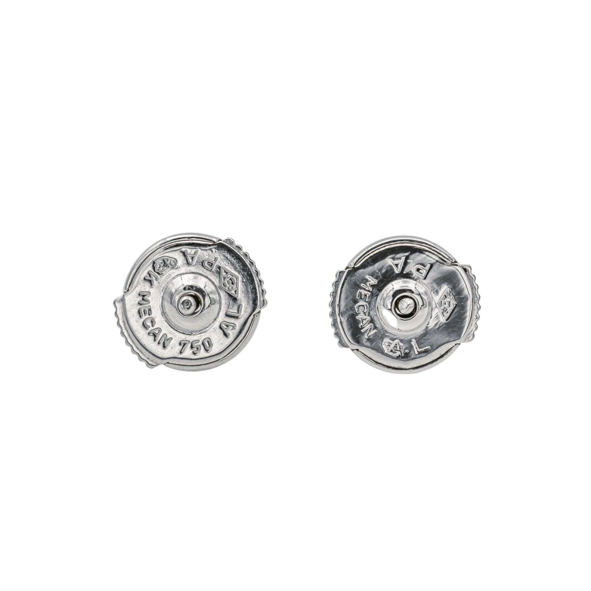 Boucles D'oreilles Or Blanc Diamant 8 Boucles D'oreilles Or Blanc Diamant – Image 8