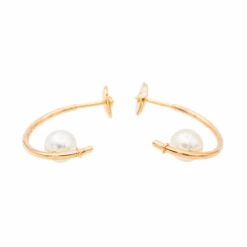 Boucles D'Oreilles Or Rose Avec Perles 11 Boucles D'Oreilles Or Rose Avec Perles -Castafiore Boutique boucles doreilles or rose avec perles 578835