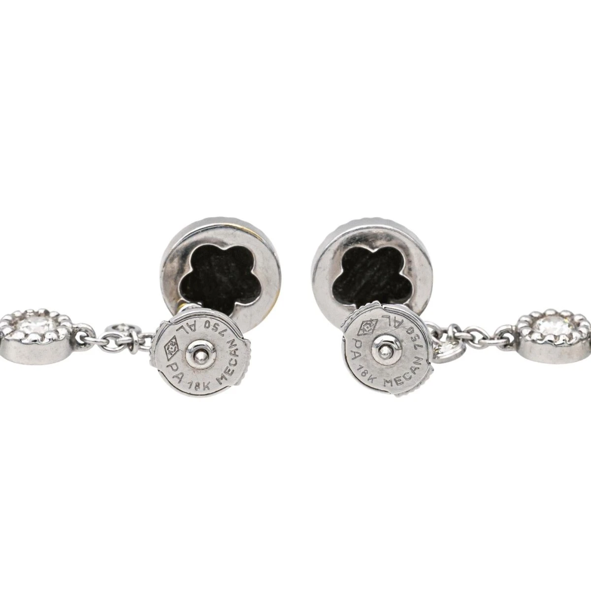 Boucles D'oreilles Pendantes SUSIE OTÉRO En Or Blanc, Onyx Et Diamants 7 Boucles D'oreilles Pendantes SUSIE OTÉRO En Or Blanc, Onyx Et Diamants – Image 7