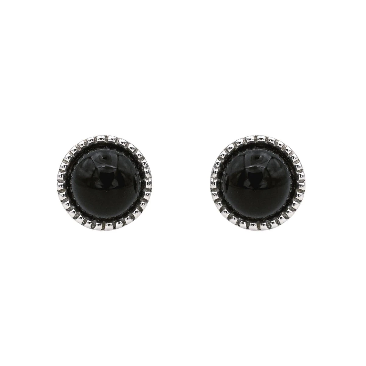 Boucles D'oreilles Pendantes SUSIE OTÉRO En Or Blanc, Onyx Et Diamants 3 Boucles D'oreilles Pendantes SUSIE OTÉRO En Or Blanc, Onyx Et Diamants – Image 3