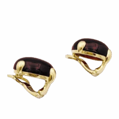 Miller Boucles D'oreilles Clips POMELLATO "Griffe" En Or Jaune Et Grenat 8 Miller Boucles D'oreilles Clips POMELLATO "Griffe" En Or Jaune Et Grenat -Castafiore Boutique boucles doreilles pomellato griffe grenat or jaune 554834