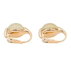 Boucles D'oreilles POMELLATO "Luna" En Or Rose Et Pierre De Lune -Castafiore Boutique boucles doreilles pomellato luna en or rose et pierre de lune 695918