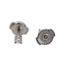 Boucles D'oreilles Puces MAUBOUSSIN En Or Blanc Et Diamants -Castafiore Boutique boucles doreilles puces mauboussin en or blanc et diamants 168126