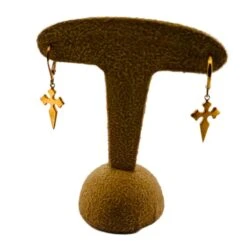 Boucles D'oreilles STONE En Or Jaune