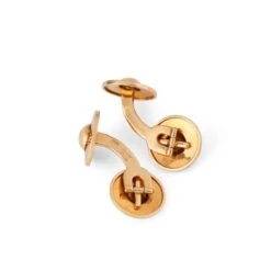 Boutons De Manchette CARTIER En Or Jaune -Castafiore Boutique boutons de manchette cartier en or jaune 941654