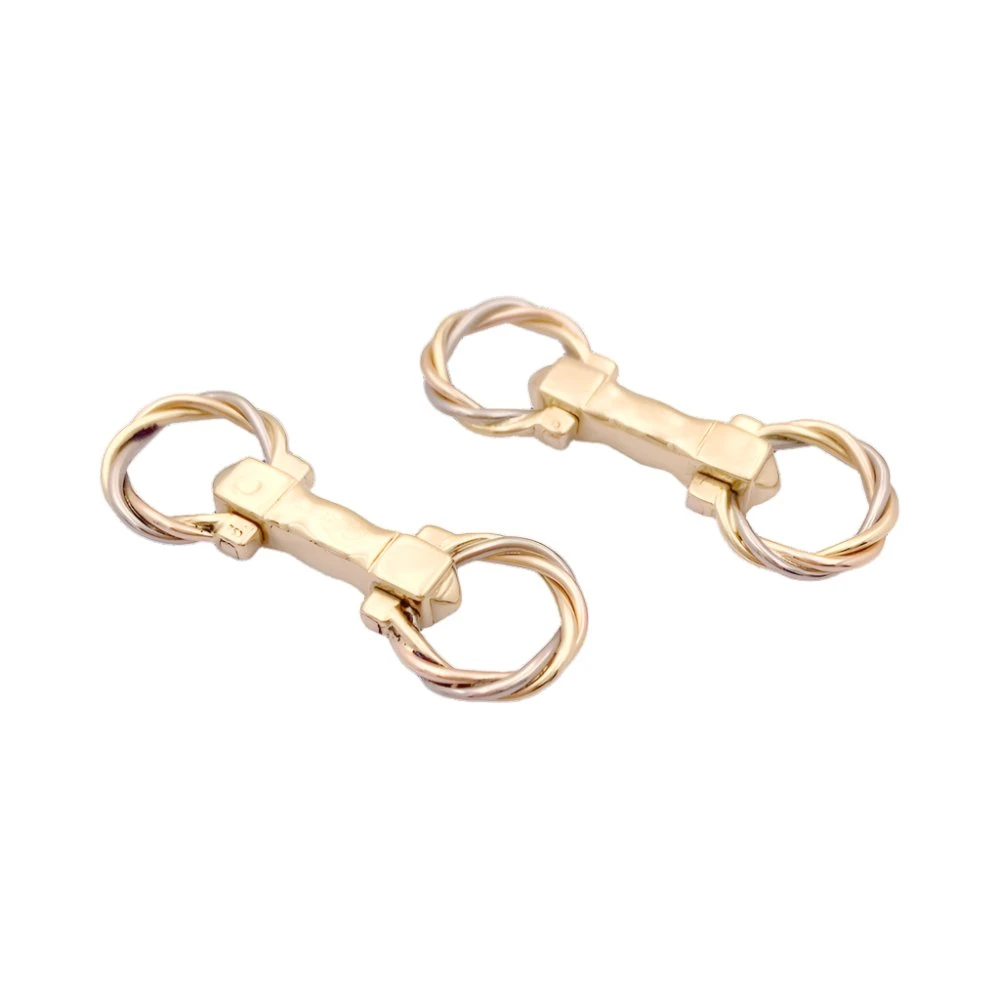 Miller Boutons De Manchette CARTIER "Trinity" Trois Ors 1 Miller Boutons De Manchette CARTIER "Trinity" Trois Ors