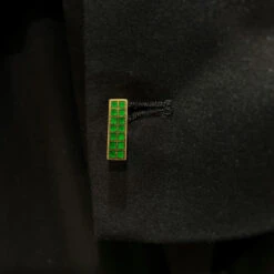 Boutons De Manchettes HERMES En Or Jaune Et émail Vert -Castafiore Boutique boutons de manchettes hermes en or jaune et email vert 722332