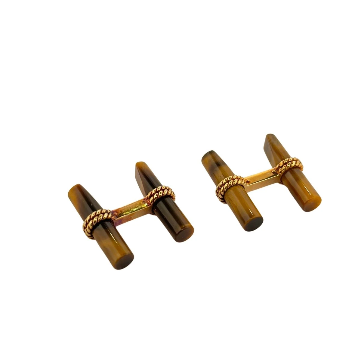 Boutons De Manchettes VAN CLEEF & ARPELS En Or Jaune 1 Boutons De Manchettes VAN CLEEF & ARPELS En Or Jaune