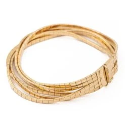 Bracelet 5 Rangées En Or Jaune 13 Bracelet 5 Rangées En Or Jaune -Castafiore Boutique bracelet 5 rangees en or jaune 448367