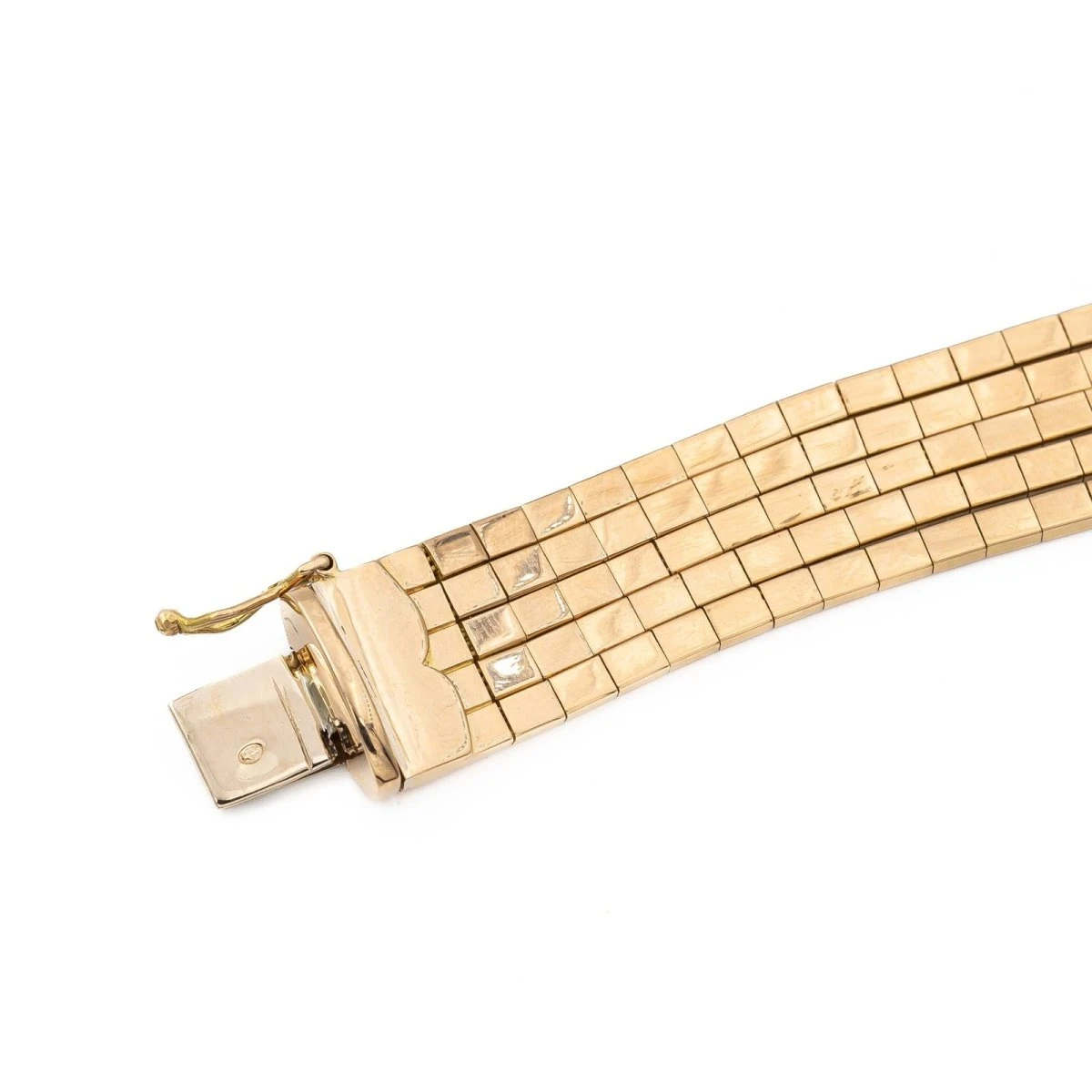 Bracelet 5 Rangées En Or Jaune 6 Bracelet 5 Rangées En Or Jaune – Image 6