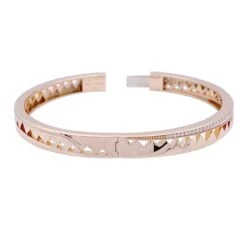 Miller Bracelet AKILLIS "Capture Me", Or Rose, Diamants. -Castafiore Boutique bracelet akillis capture me or rose diamants 906467