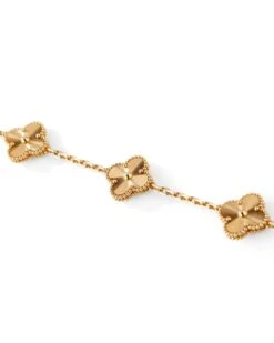 Osprey Bracelet "Alhambra Vintage" VAN CLEEF & ARPELS En Or Jaune -Castafiore Boutique bracelet alhambra vintage van cleef arpels en or jaune 873442