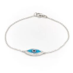 Bracelet BRANAR Oeil En Or Blanc Pavé Diamants 11 Bracelet BRANAR Oeil En Or Blanc Pavé Diamants -Castafiore Boutique bracelet branar oeil en or blanc pave diamants 203031