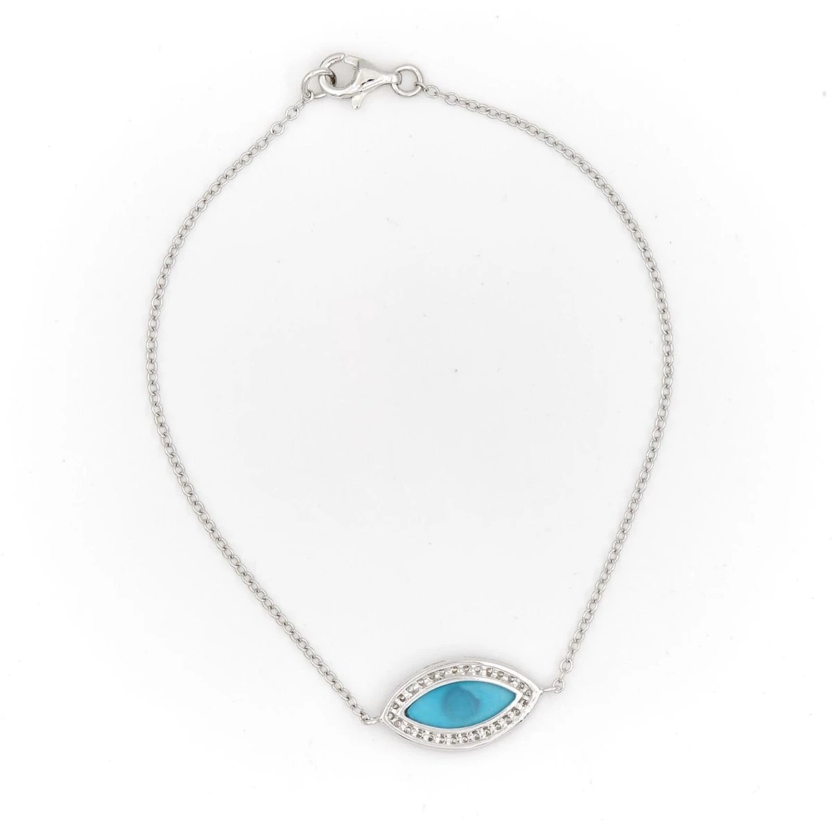 Bracelet BRANAR Oeil En Or Blanc Pavé Diamants 5 Bracelet BRANAR Oeil En Or Blanc Pavé Diamants – Image 5