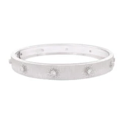 Miller Bracelet BUCCELLATI "Macri Classica" En Or Blanc Et Diamants