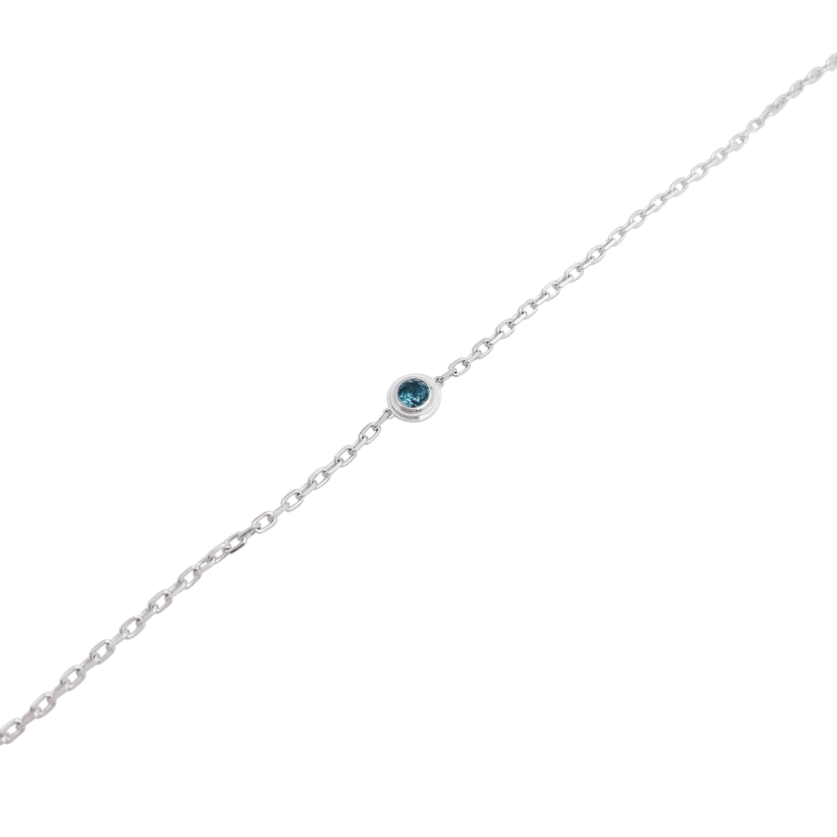 Miller Bracelet CARTIER "Cartier D'Amour" En Or Blanc Et Saphir Vert 4 Miller Bracelet CARTIER "Cartier D'Amour" En Or Blanc Et Saphir Vert – Image 4